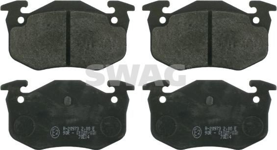 Swag 62 91 6222 - Set placute frana,frana disc aaoparts.ro