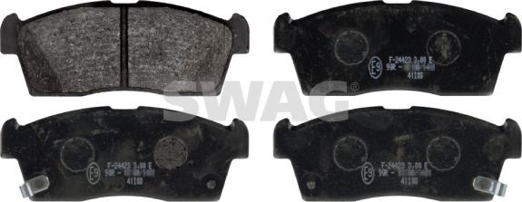 Swag 62 11 6048 - Set placute frana,frana disc aaoparts.ro
