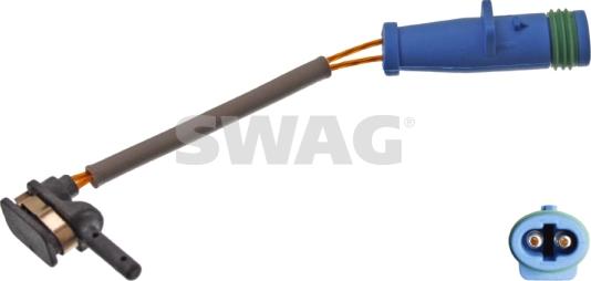 Swag 10 93 9247 - Senzor de avertizare,uzura placute de frana aaoparts.ro