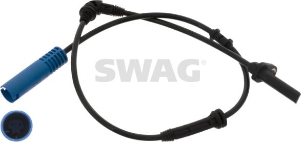 Swag 11 94 6593 - Senzor,turatie roata aaoparts.ro