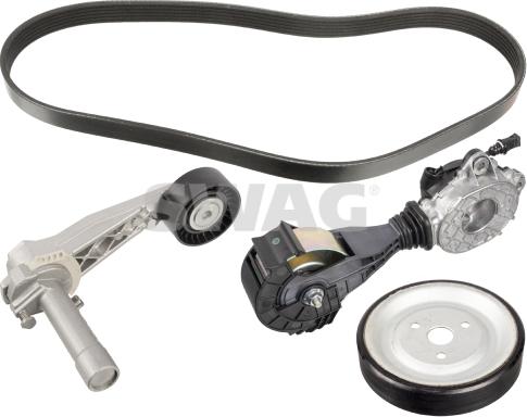Swag 11 10 7428 - Set curea transmisie cu caneluri aaoparts.ro