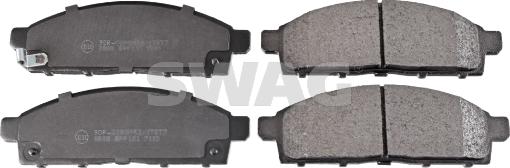 Swag 80 91 6624 - Set placute frana,frana disc aaoparts.ro
