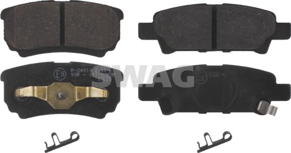 Swag 80 91 6774 - Set placute frana,frana disc aaoparts.ro