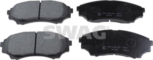 Swag 83 91 6739 - Set placute frana,frana disc aaoparts.ro