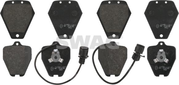 Swag 30 91 6999 - Set placute frana,frana disc aaoparts.ro