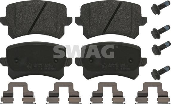 Swag 30 91 6991 - Set placute frana,frana disc aaoparts.ro