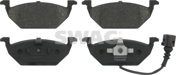 Swag 30 91 6618 - Set placute frana,frana disc aaoparts.ro