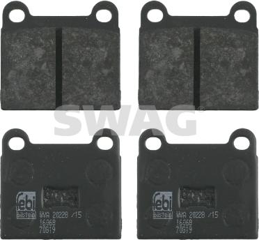 Swag 30 91 6068 - Set placute frana,frana disc aaoparts.ro