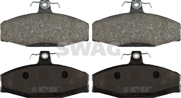 Swag 30 91 6386 - Set placute frana,frana disc aaoparts.ro