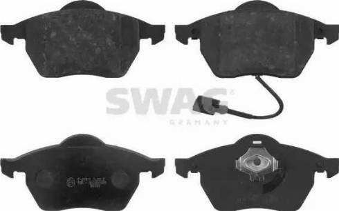 Swag 30 91 6334 - Set placute frana,frana disc aaoparts.ro