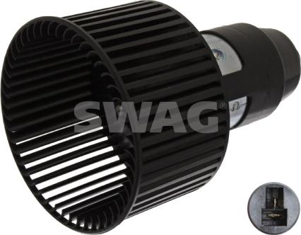 Swag 30 91 8784 - Ventilator, habitaclu aaoparts.ro