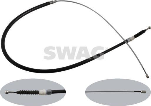 Swag 30 93 6347 - Cablu, frana de parcare aaoparts.ro