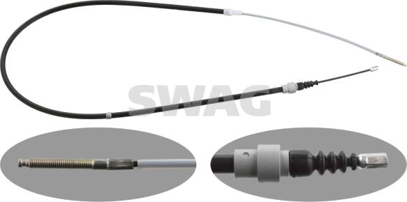 Swag 30 92 7154 - Cablu, frana de parcare aaoparts.ro