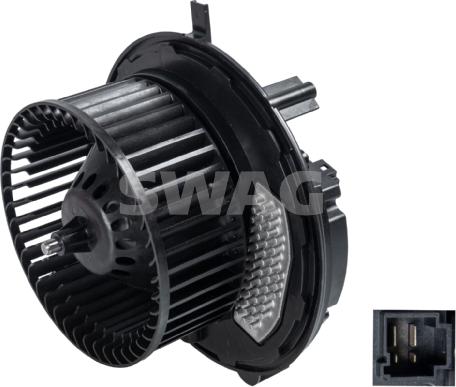 Swag 30 10 9331 - Ventilator, habitaclu aaoparts.ro