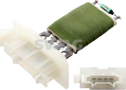 Swag 30 10 2584 - Rezistor, ventilator habitaclu aaoparts.ro