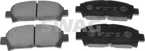 Swag 33 10 5371 - Set placute frana,frana disc aaoparts.ro