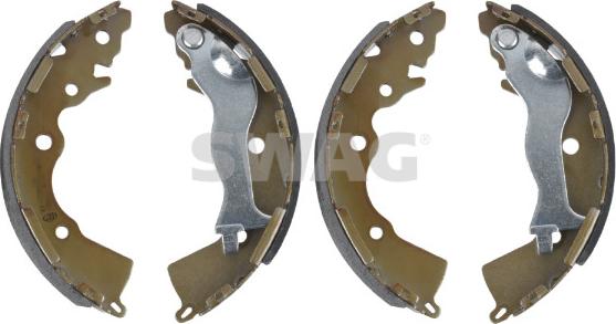 Swag 33 10 6415 - Set saboti frana aaoparts.ro