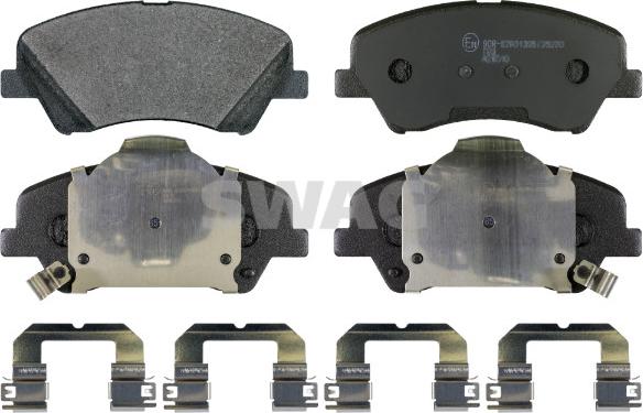 Swag 33 10 6501 - Set placute frana,frana disc aaoparts.ro