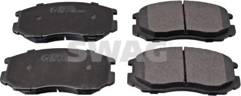 Swag 33 10 6348 - Set placute frana,frana disc aaoparts.ro