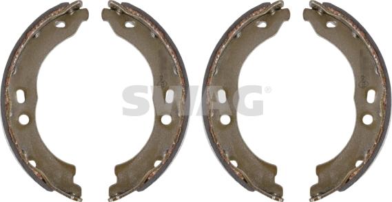 Swag 33 10 0590 - Set saboti frana aaoparts.ro