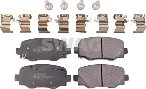 Swag 33 10 0190 - Set placute frana,frana disc aaoparts.ro