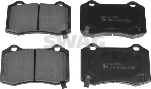 Swag 33 10 0192 - Set placute frana,frana disc aaoparts.ro