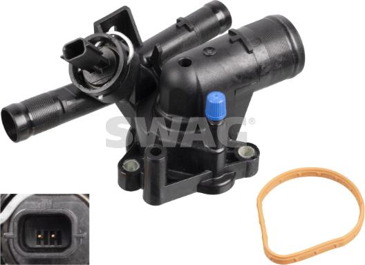 Swag 33 10 1266 - Termostat,lichid racire aaoparts.ro