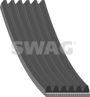 Swag 33 10 3686 - Curea transmisie cu caneluri aaoparts.ro