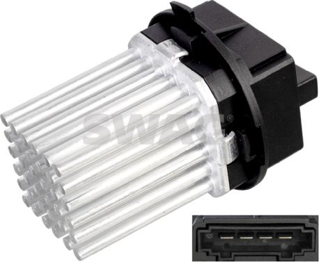 Swag 33 10 3626 - Rezistor, ventilator habitaclu aaoparts.ro