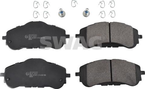 Swag 33 10 7488 - Set placute frana,frana disc aaoparts.ro