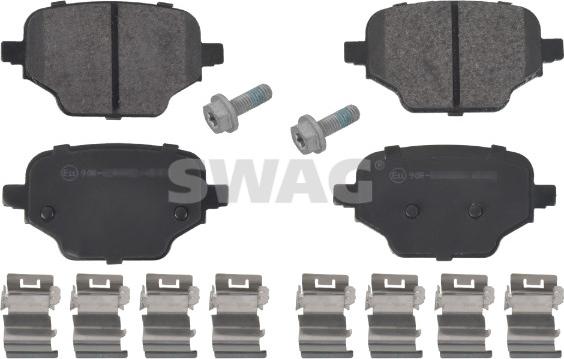 Swag 33 10 7475 - Set placute frana,frana disc aaoparts.ro