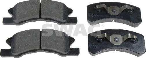 Swag 33 10 7518 - Set placute frana,frana disc aaoparts.ro