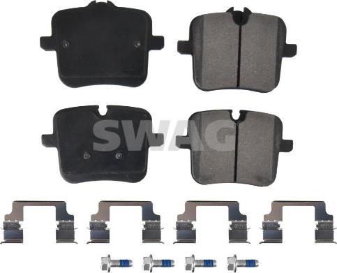 Swag 33 10 7642 - Set placute frana,frana disc aaoparts.ro