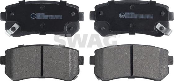 Swag 33 10 7637 - Set placute frana,frana disc aaoparts.ro