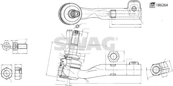 Swag 33 11 0333 - Cap de bara aaoparts.ro