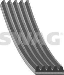 Swag 33 11 0738 - Curea transmisie cu caneluri aaoparts.ro