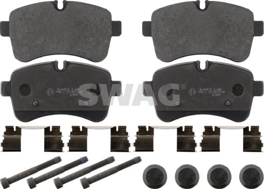 Swag 37 94 0586 - Set placute frana,frana disc aaoparts.ro