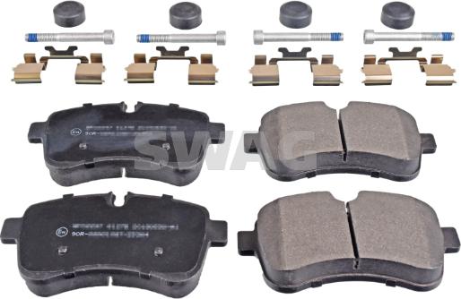 Swag 37 91 6937 - Set placute frana,frana disc aaoparts.ro