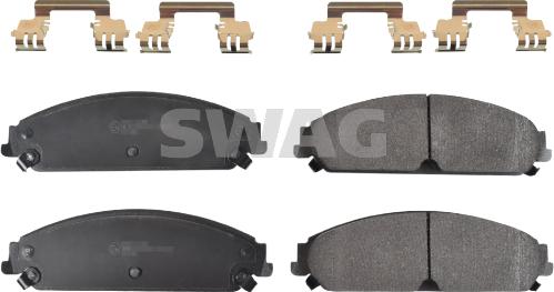 Swag 72 11 6112 - Set placute frana,frana disc aaoparts.ro
