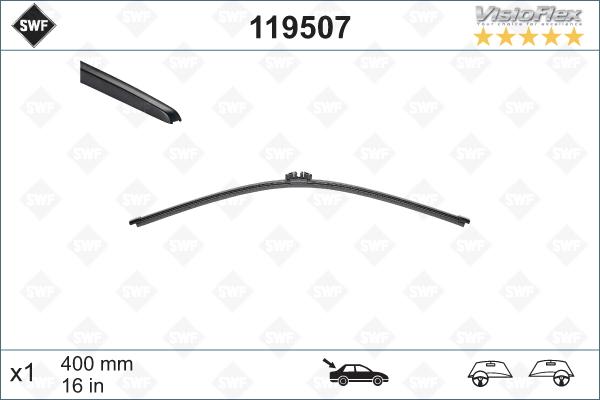 SWF 119507 - Lamela stergator aaoparts.ro