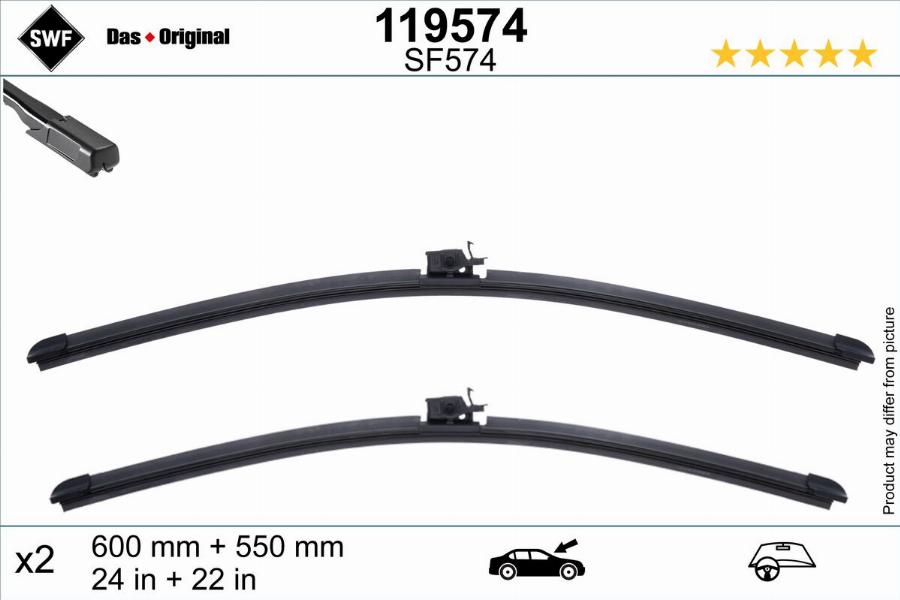 SWF 119574 - Lamela stergator aaoparts.ro