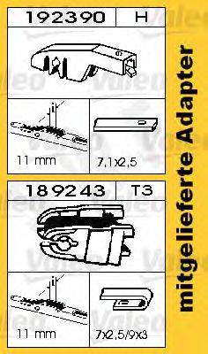 SWF 116115 - Lamela stergator aaoparts.ro