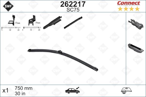 SWF 262217 - Lamela stergator aaoparts.ro