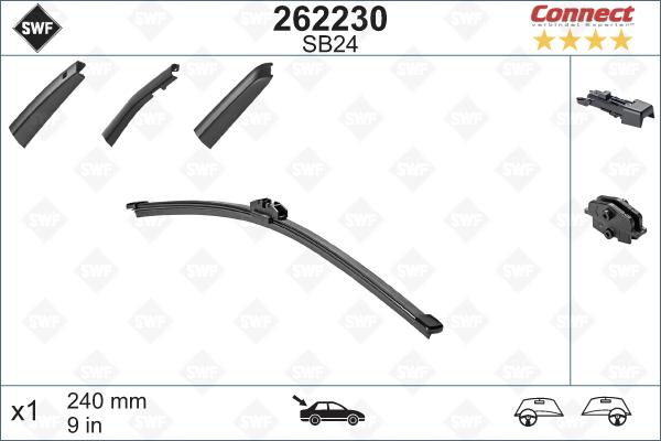 SWF 262230 - Lamela stergator aaoparts.ro