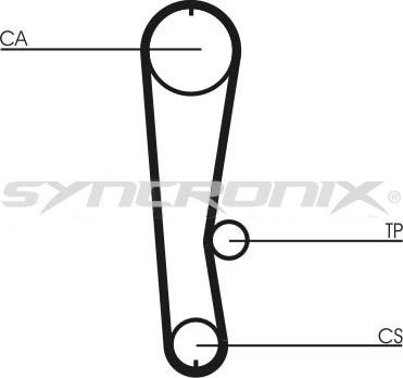 SYNCRONIX SY0936N - Curea de distributie aaoparts.ro