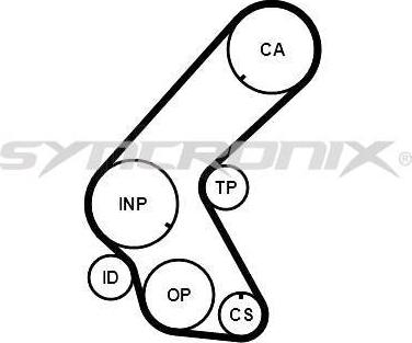 SYNCRONIX SY1178N - Curea de distributie aaoparts.ro