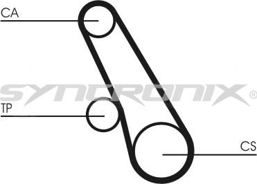 SYNCRONIX SY310991 - Set curea de distributie aaoparts.ro