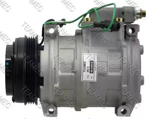 Teamec 8634855 - Compresor, climatizare aaoparts.ro