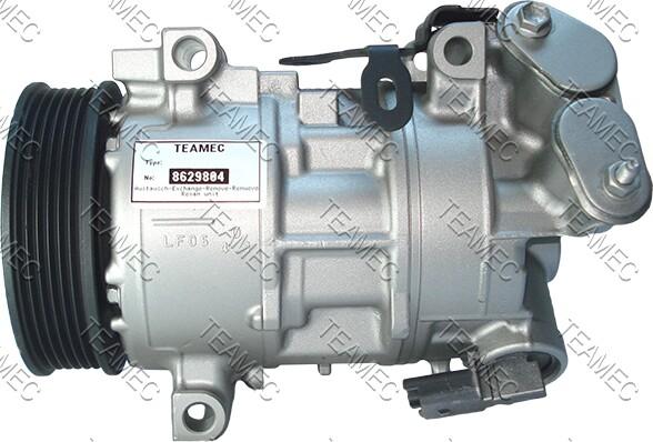 Teamec 8629804 - Compresor, climatizare aaoparts.ro