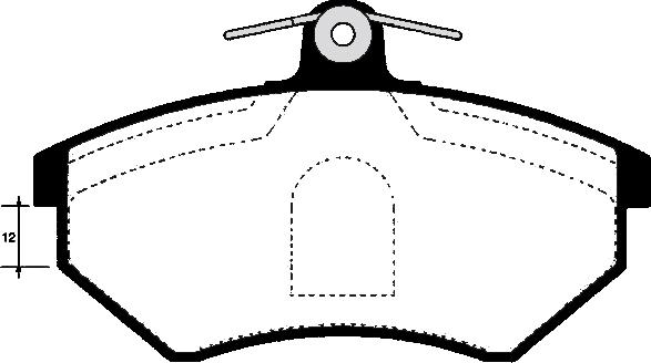 Technika 01546A - Set placute frana,frana disc aaoparts.ro